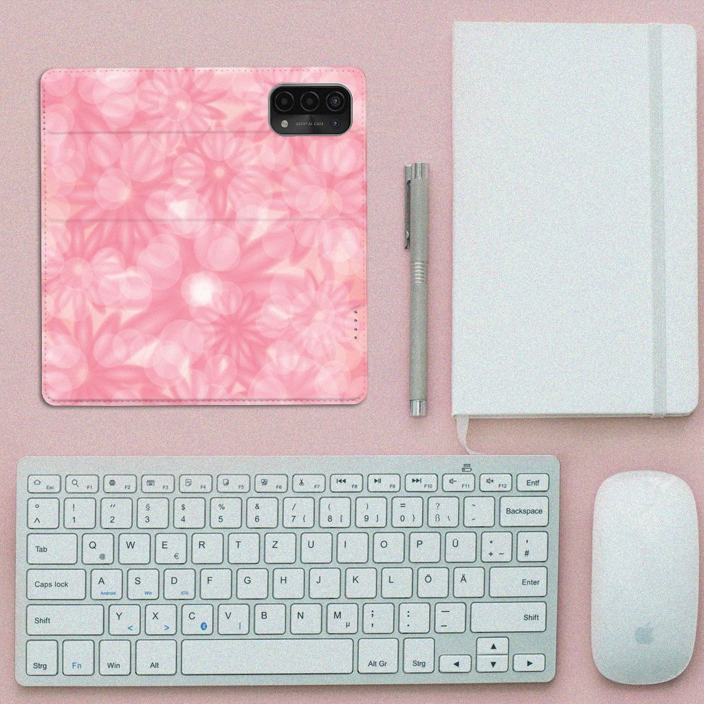 OPPO A54 5G | A74 5G | A93 5G Smart Cover Spring Flowers