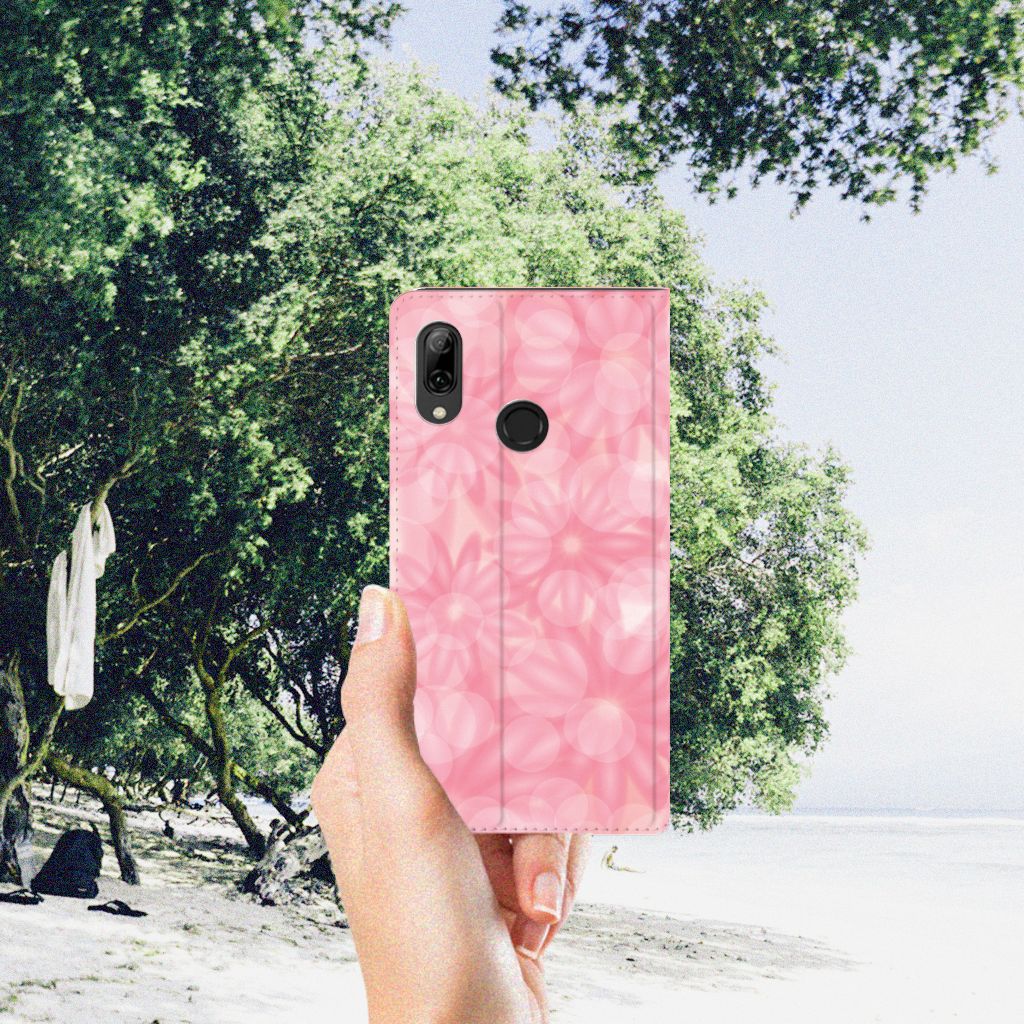 Huawei P Smart (2019) Smart Cover Spring Flowers