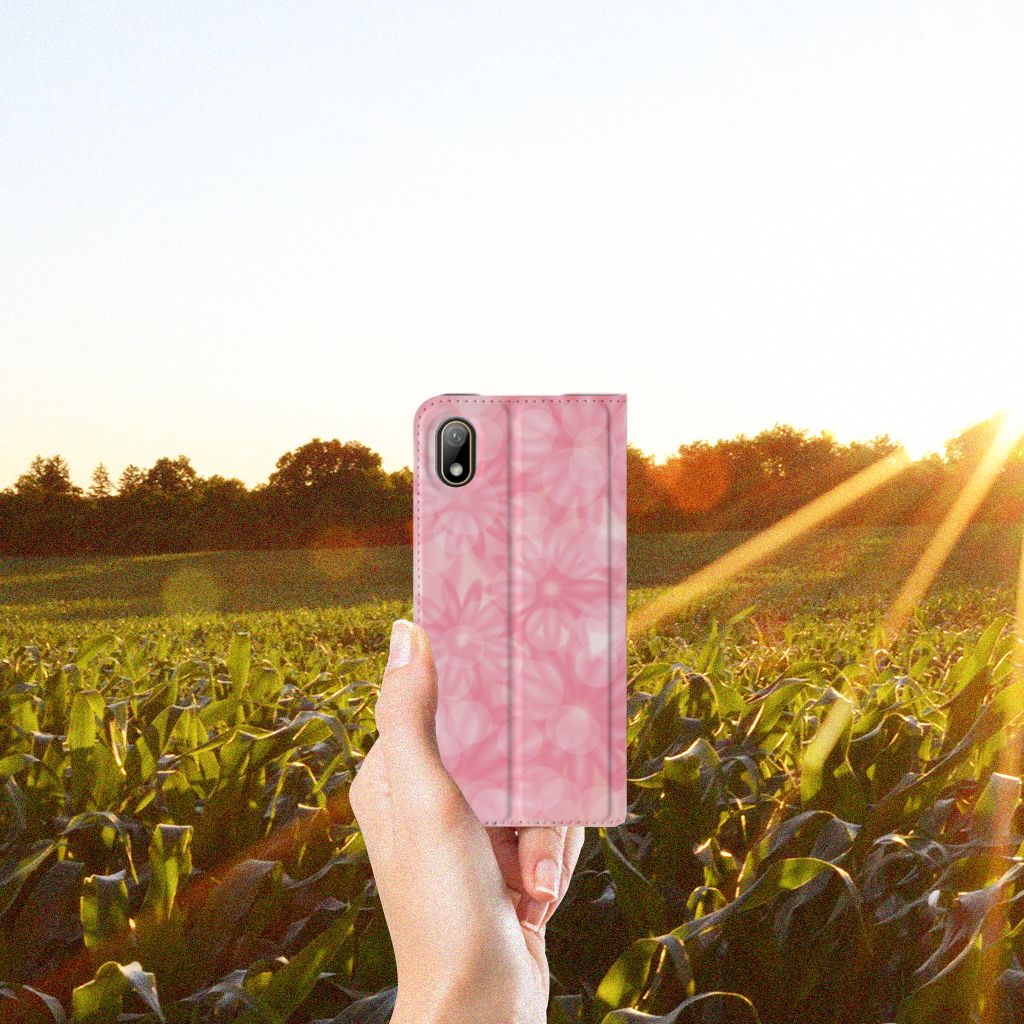 Huawei Y5 (2019) Smart Cover Spring Flowers