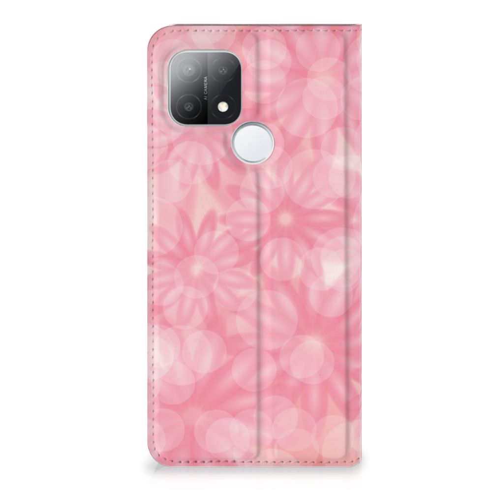 OPPO A15 Smart Cover Spring Flowers