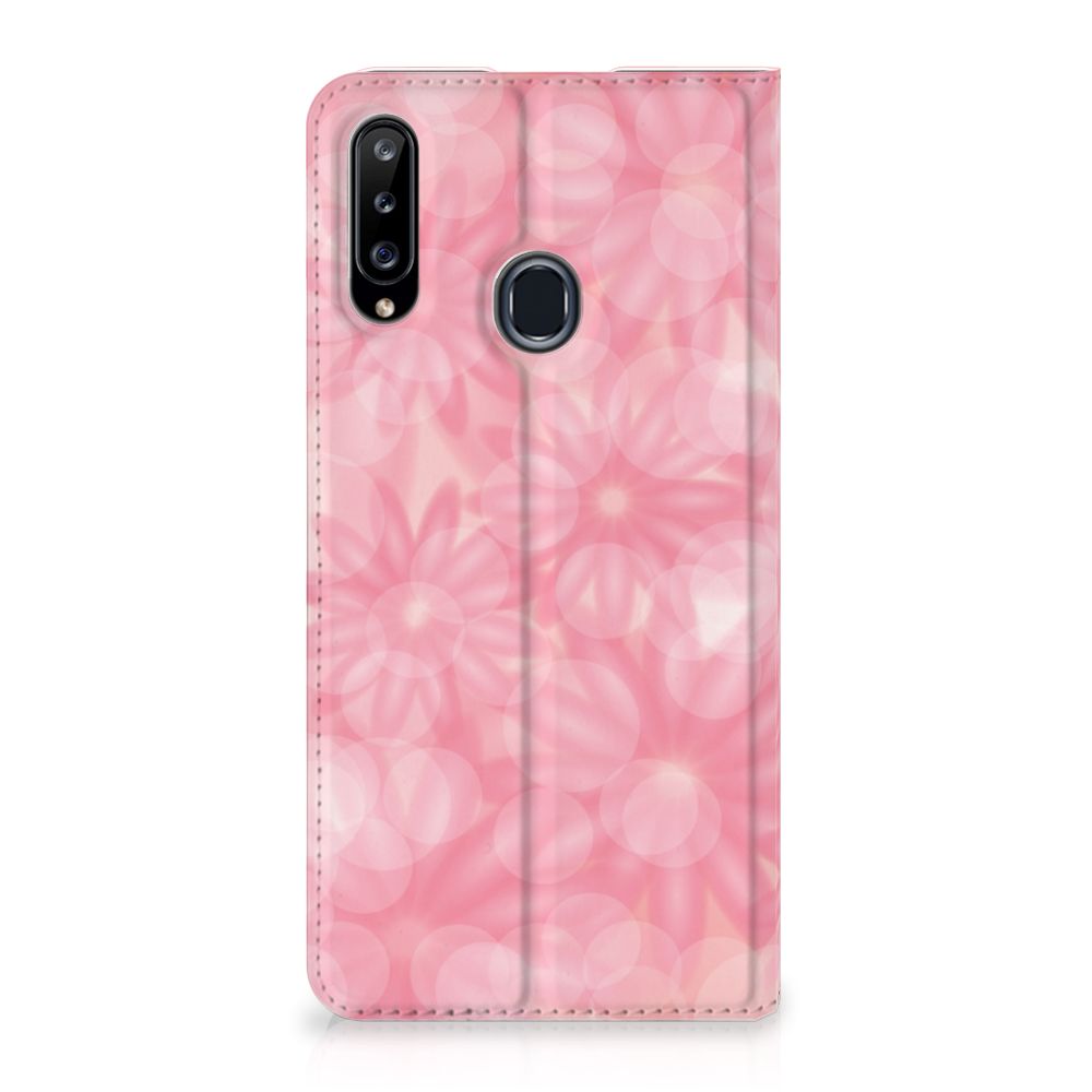 Samsung Galaxy A20s Smart Cover Spring Flowers