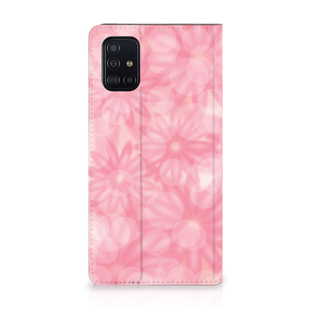 Samsung Galaxy A51 Smart Cover Spring Flowers