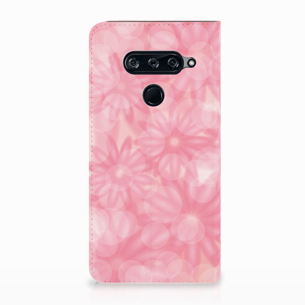 LG V40 Thinq Smart Cover Spring Flowers