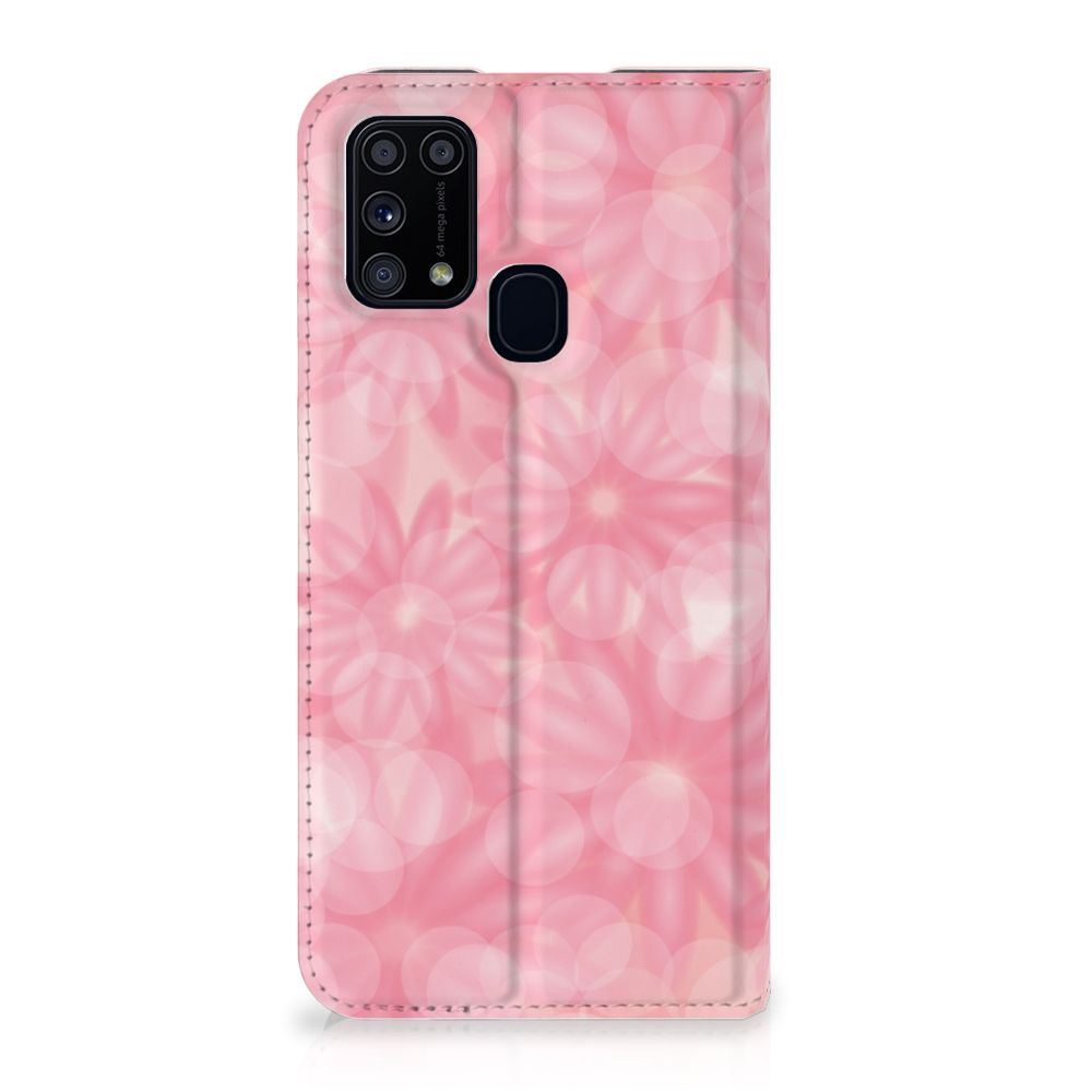 Samsung Galaxy M31 Smart Cover Spring Flowers
