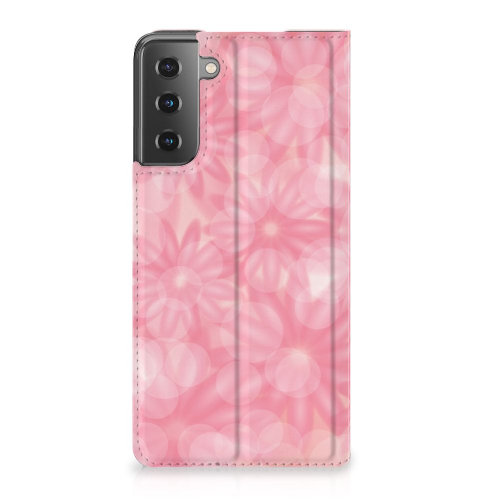 Samsung Galaxy S21 Plus Smart Cover Spring Flowers