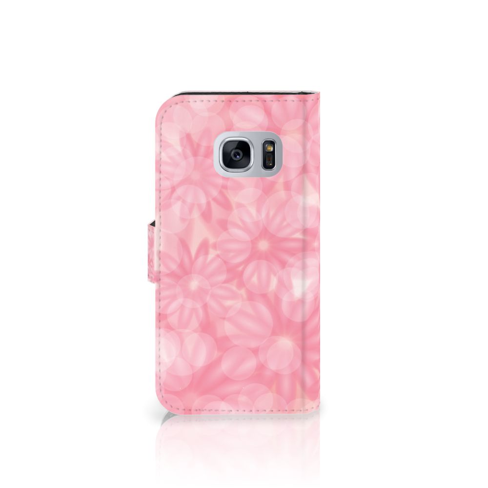 Samsung Galaxy S7 Hoesje Spring Flowers
