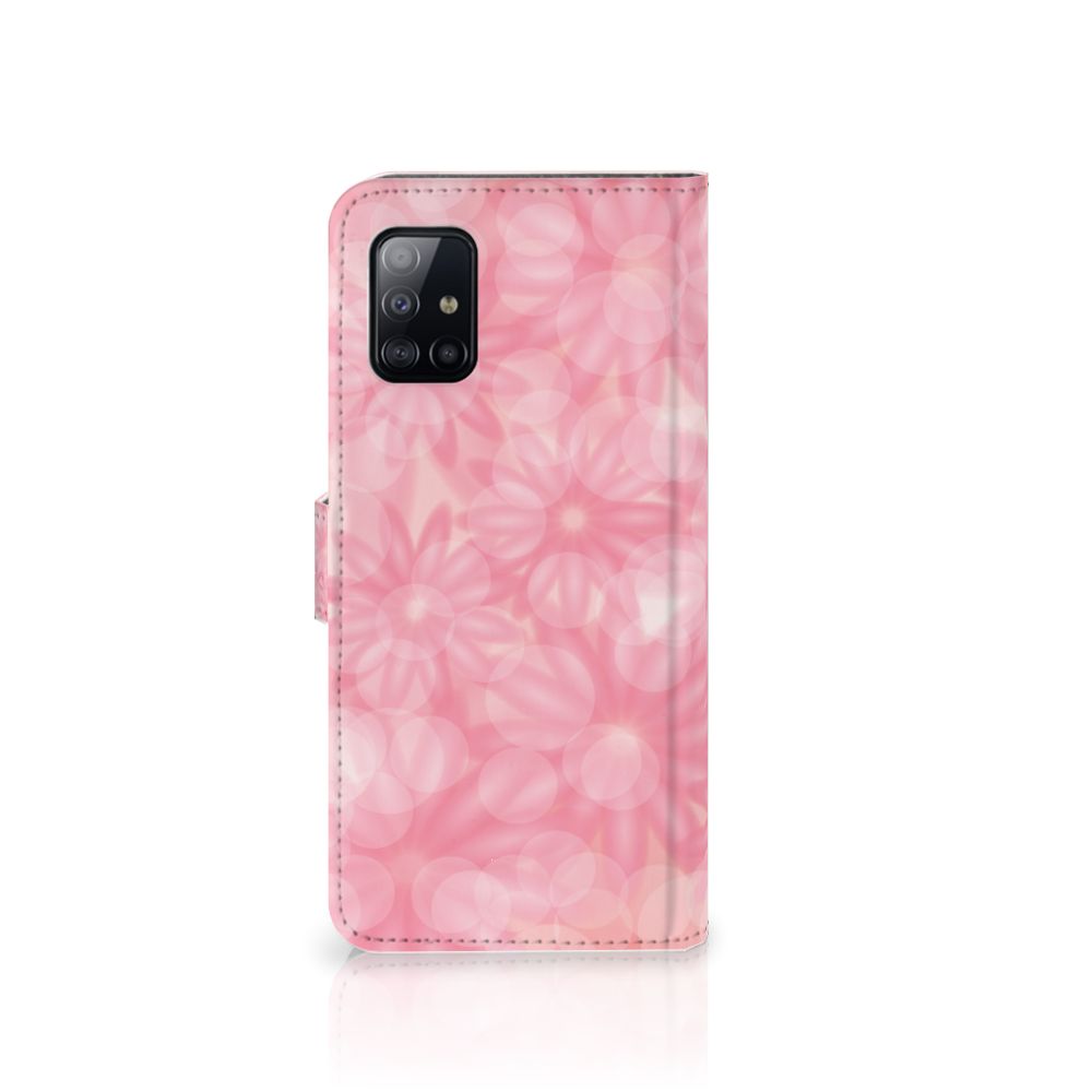 Samsung Galaxy A71 Hoesje Spring Flowers