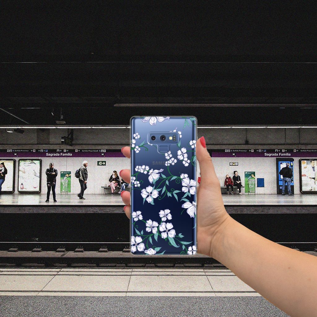 Samsung Galaxy Note 9 Uniek TPU Case Blossom White