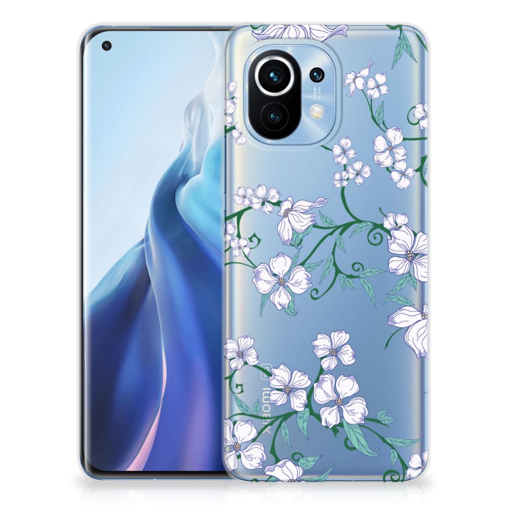 Xiaomi Mi 11 Uniek TPU Case Blossom White