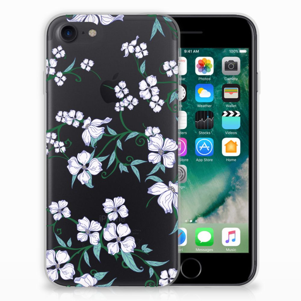 iPhone SE 2022 | SE 2020 | 8 | 7 Uniek TPU Case Blossom White