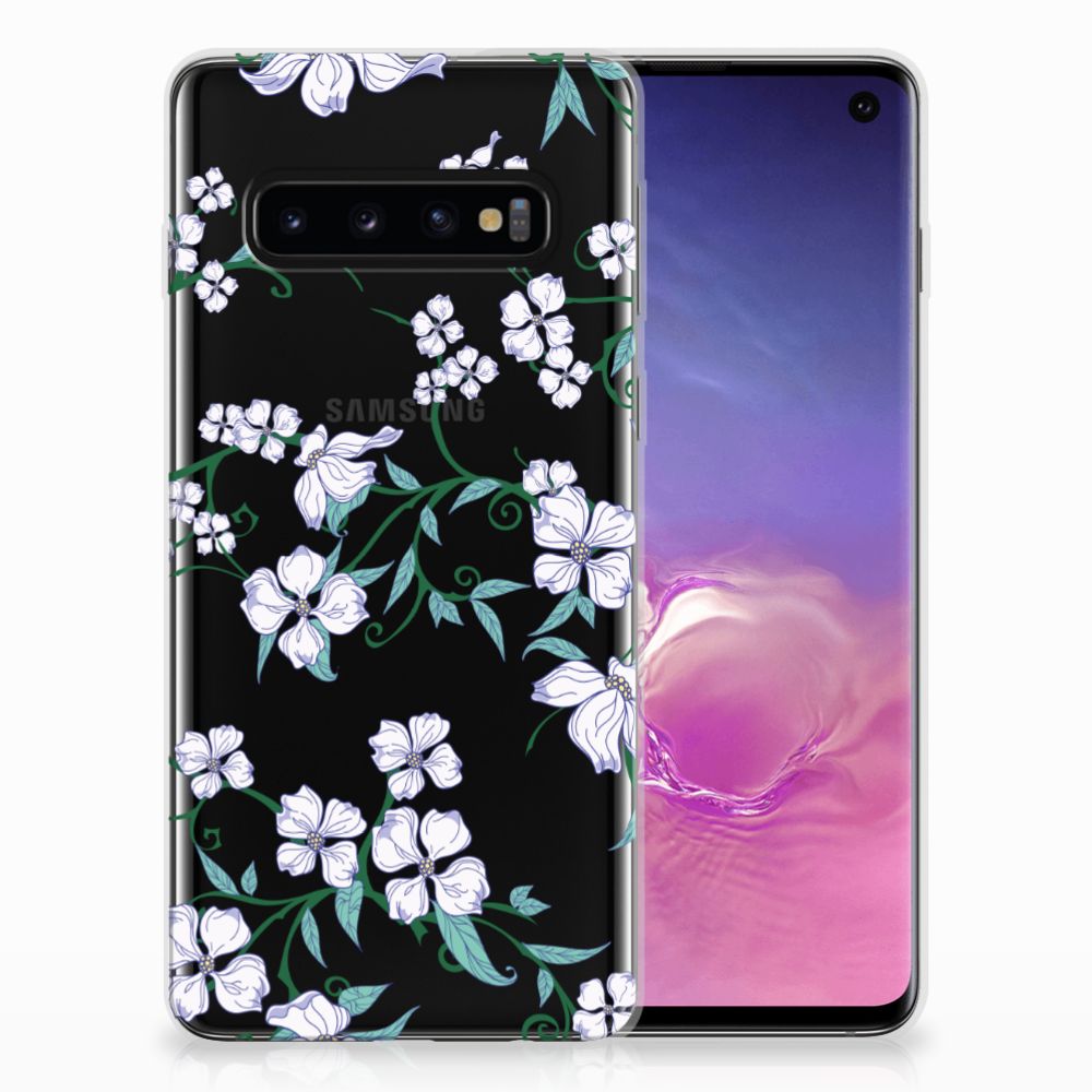 Samsung Galaxy S10 Uniek TPU Case Blossom White