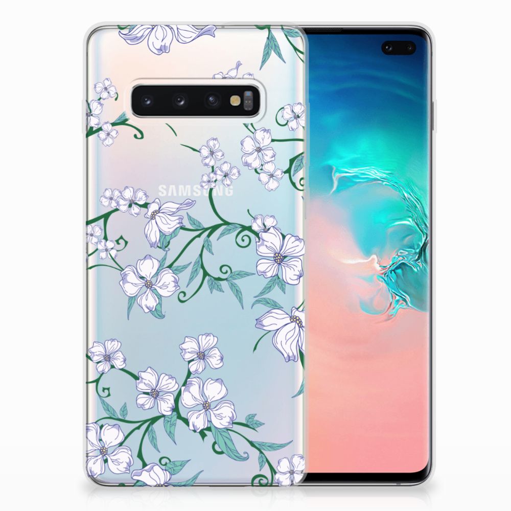 Samsung Galaxy S10 Plus Uniek TPU Case Blossom White