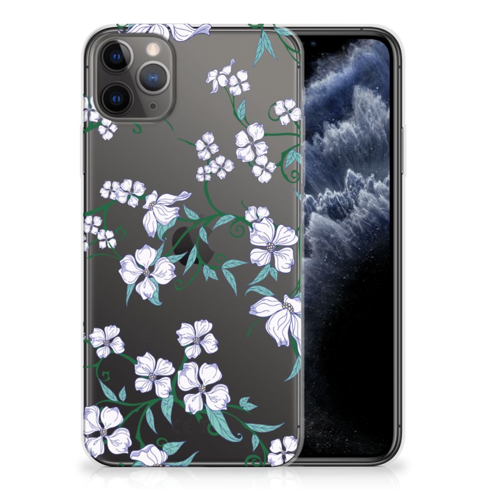 Apple iPhone 11 Pro Max Uniek TPU Case Blossom White