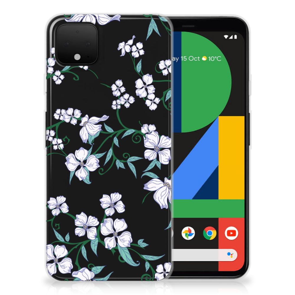Google Pixel 4 XL Uniek TPU Case Blossom White