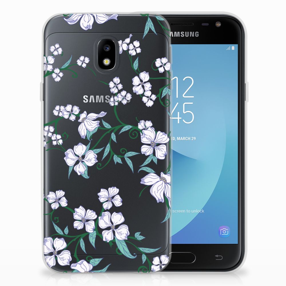 Samsung Galaxy J3 2017 Uniek TPU Case Blossom White