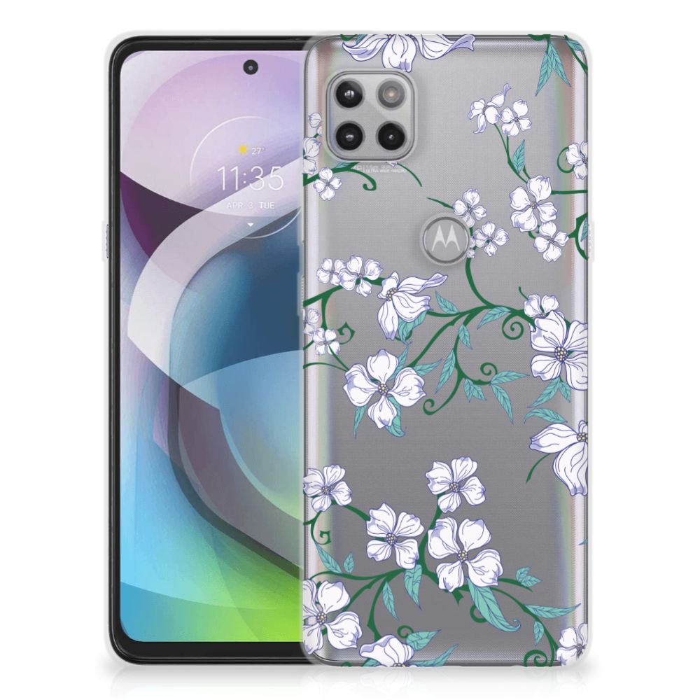 Motorola Moto G 5G Uniek TPU Case Blossom White