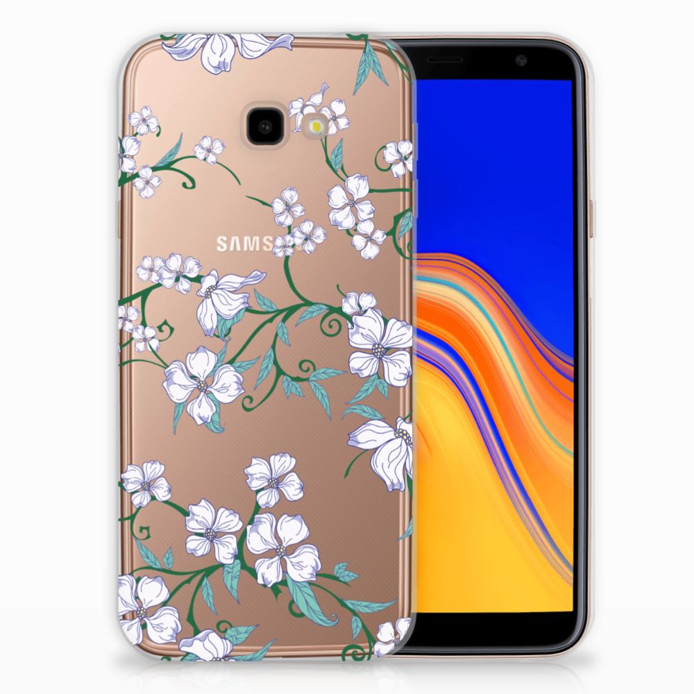 Samsung Galaxy J4 Plus (2018) Uniek TPU Case Blossom White