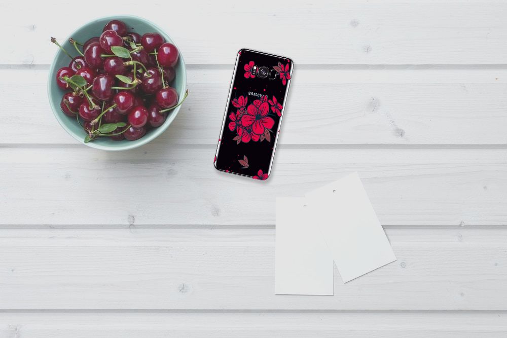 Samsung Galaxy S8 Plus TPU Case Blossom Red