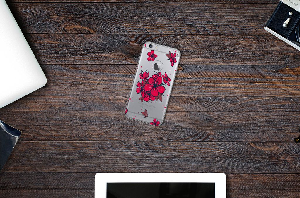 Apple iPhone 6 Plus | 6s Plus TPU Case Blossom Red