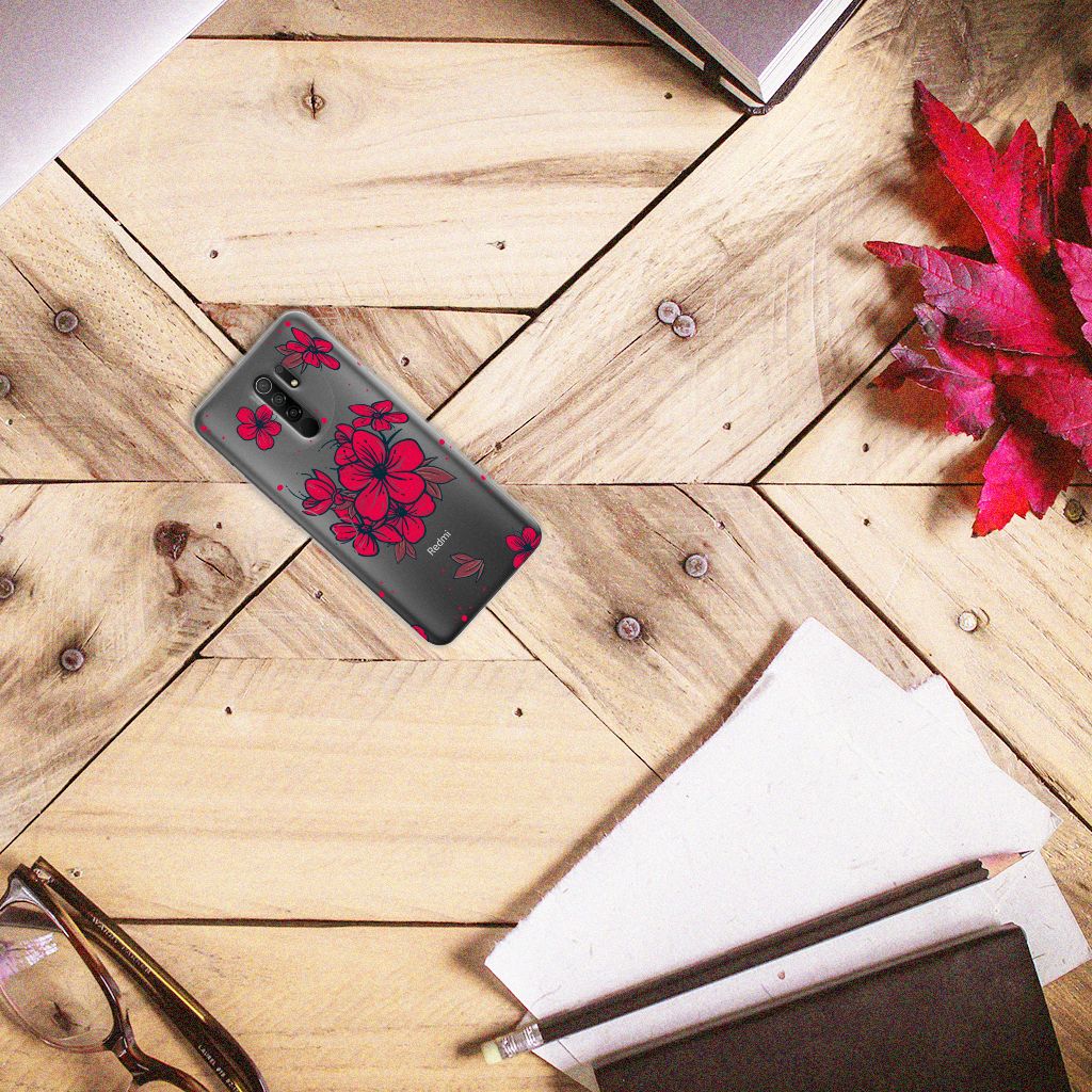 Xiaomi Redmi 9 TPU Case Blossom Red