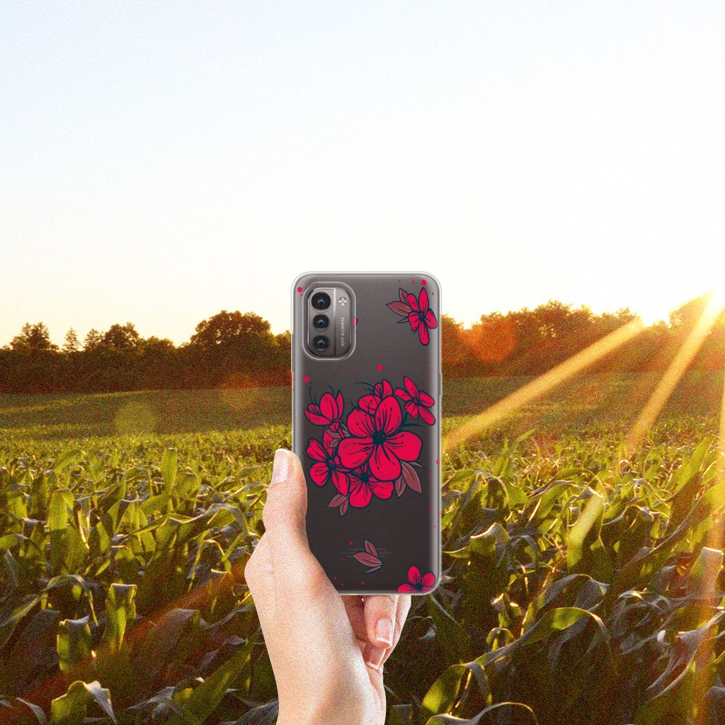 Nokia G21 | G11 TPU Case Blossom Red