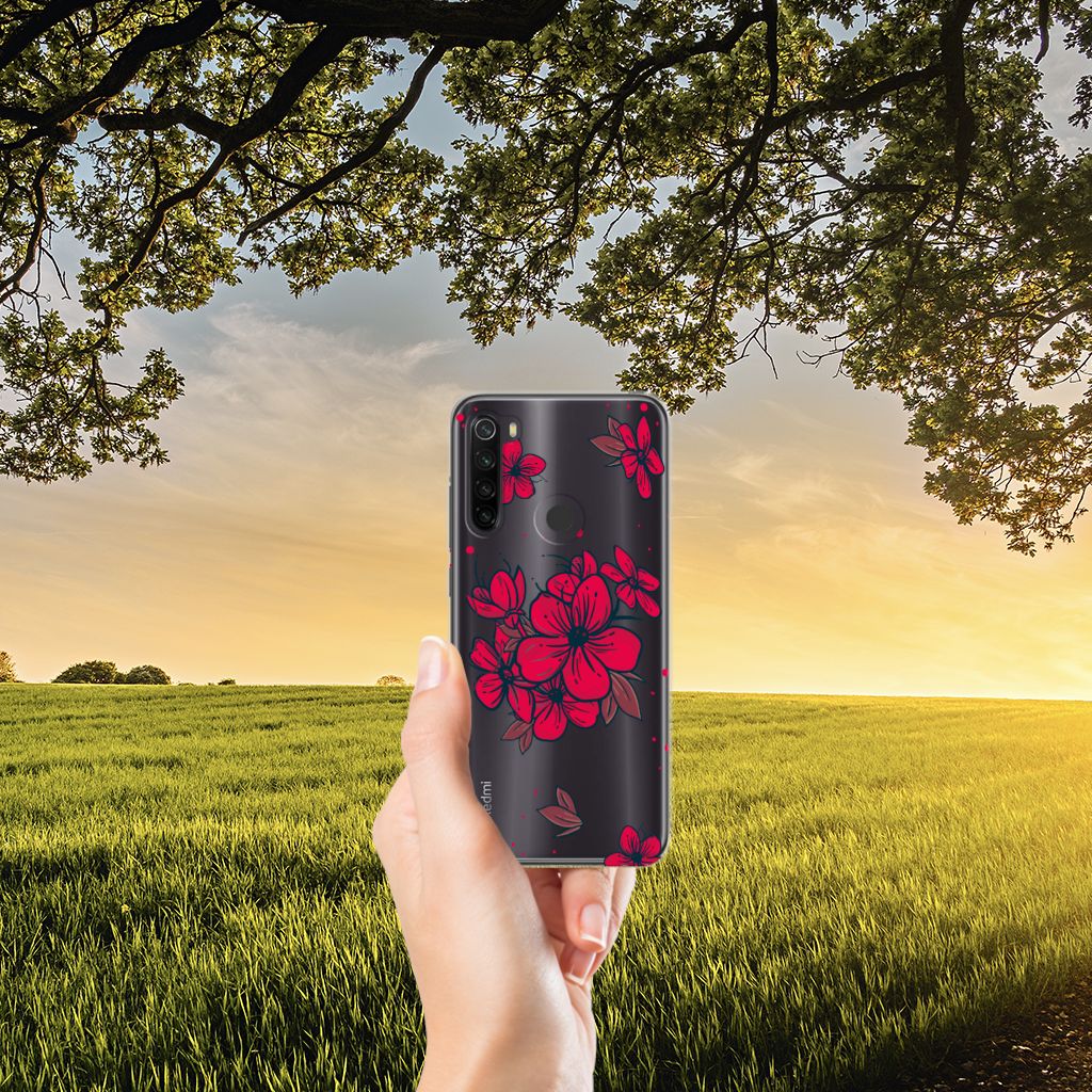 Xiaomi Redmi Note 8T TPU Case Blossom Red