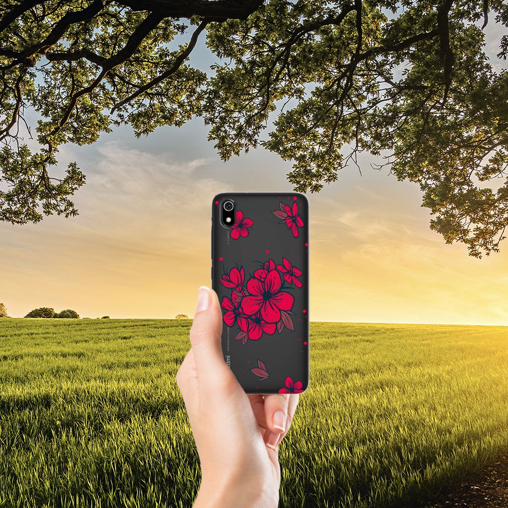 Xiaomi Redmi 7A TPU Case Blossom Red