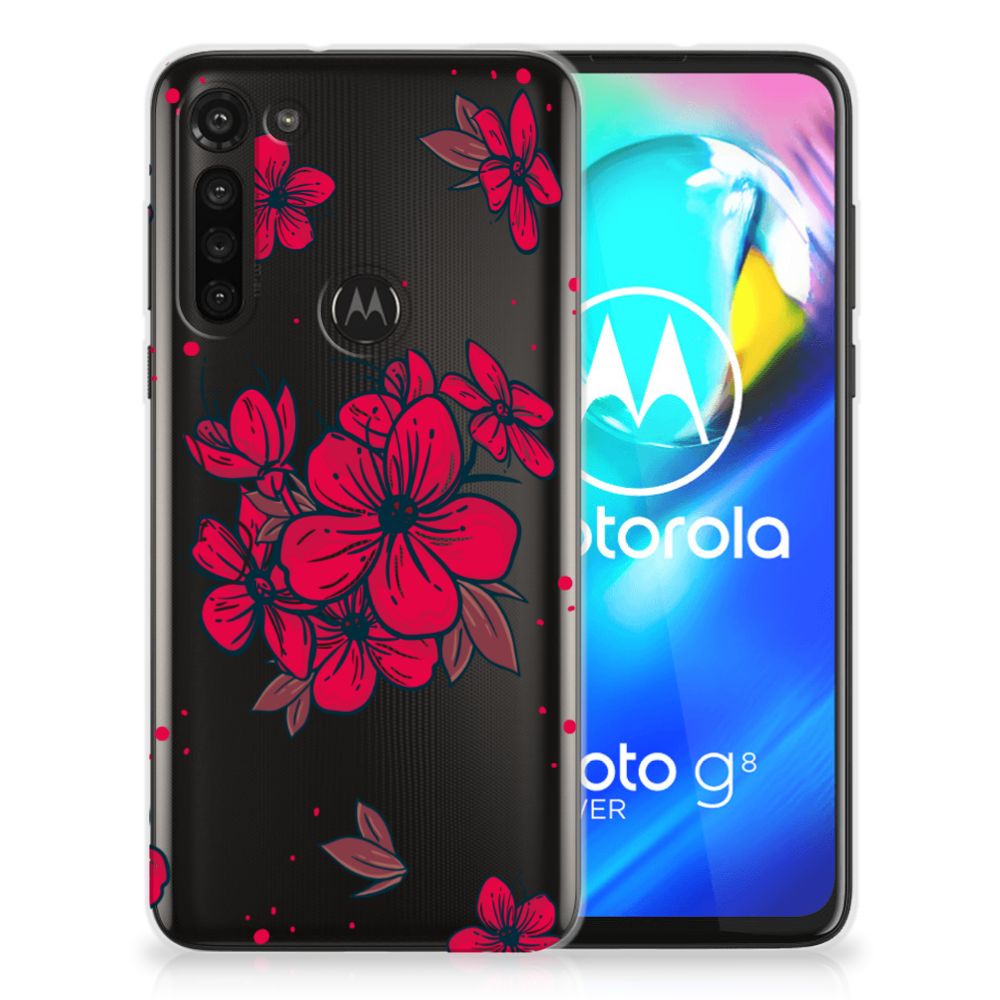 Motorola Moto G8 Power TPU Case Blossom Red
