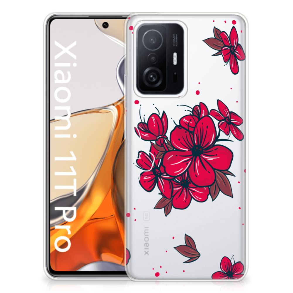 Xiaomi 11T | 11T Pro TPU Case Blossom Red