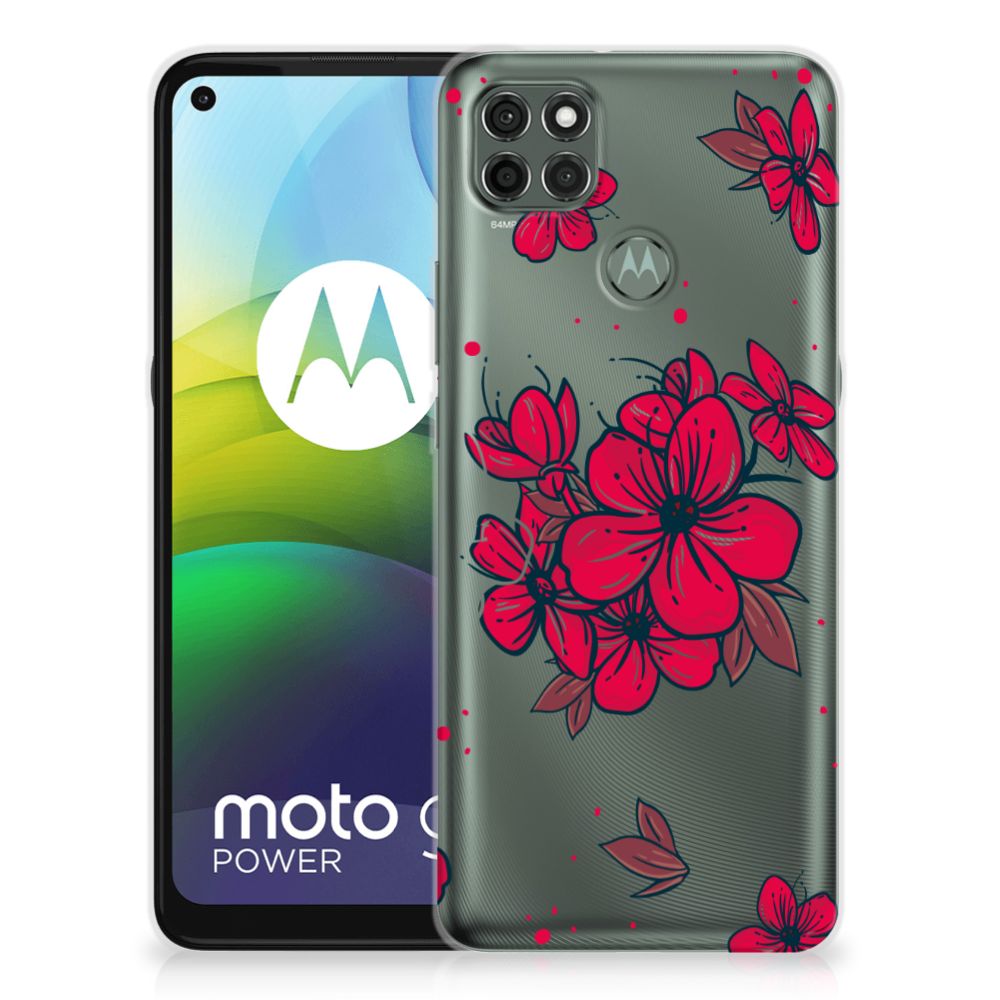 Motorola Moto G9 Power TPU Case Blossom Red