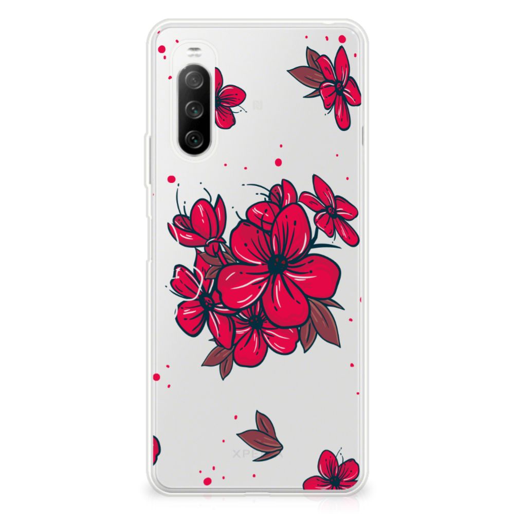 Sony Xperia 10 III TPU Case Blossom Red