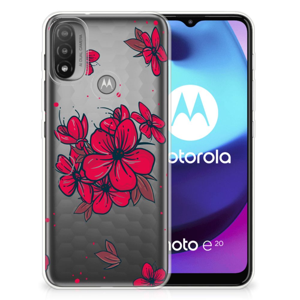 Motorola Moto E20 | E40 TPU Case Blossom Red