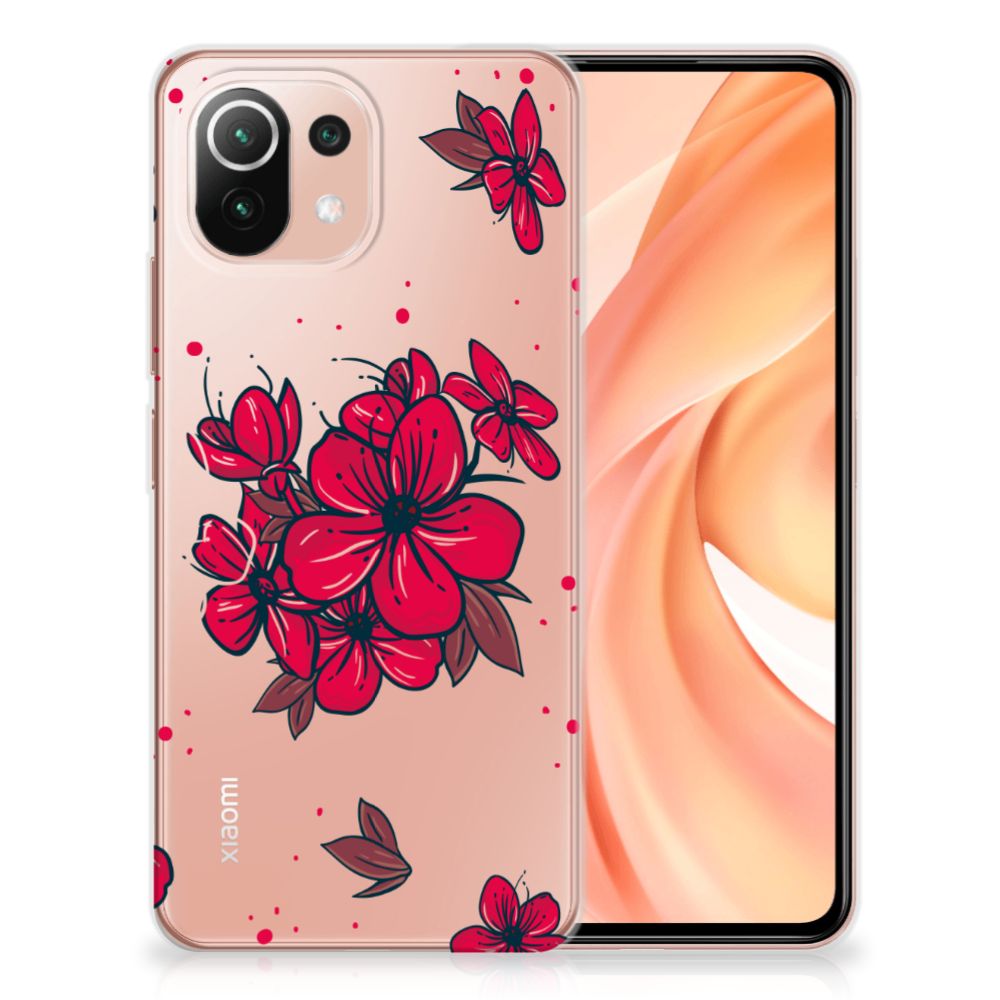 Xiaomi Mi 11 Lite | 11 Lite 5G NE TPU Case Blossom Red