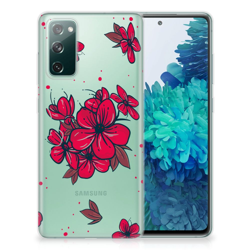 Samsung Galaxy S20 FE TPU Case Blossom Red