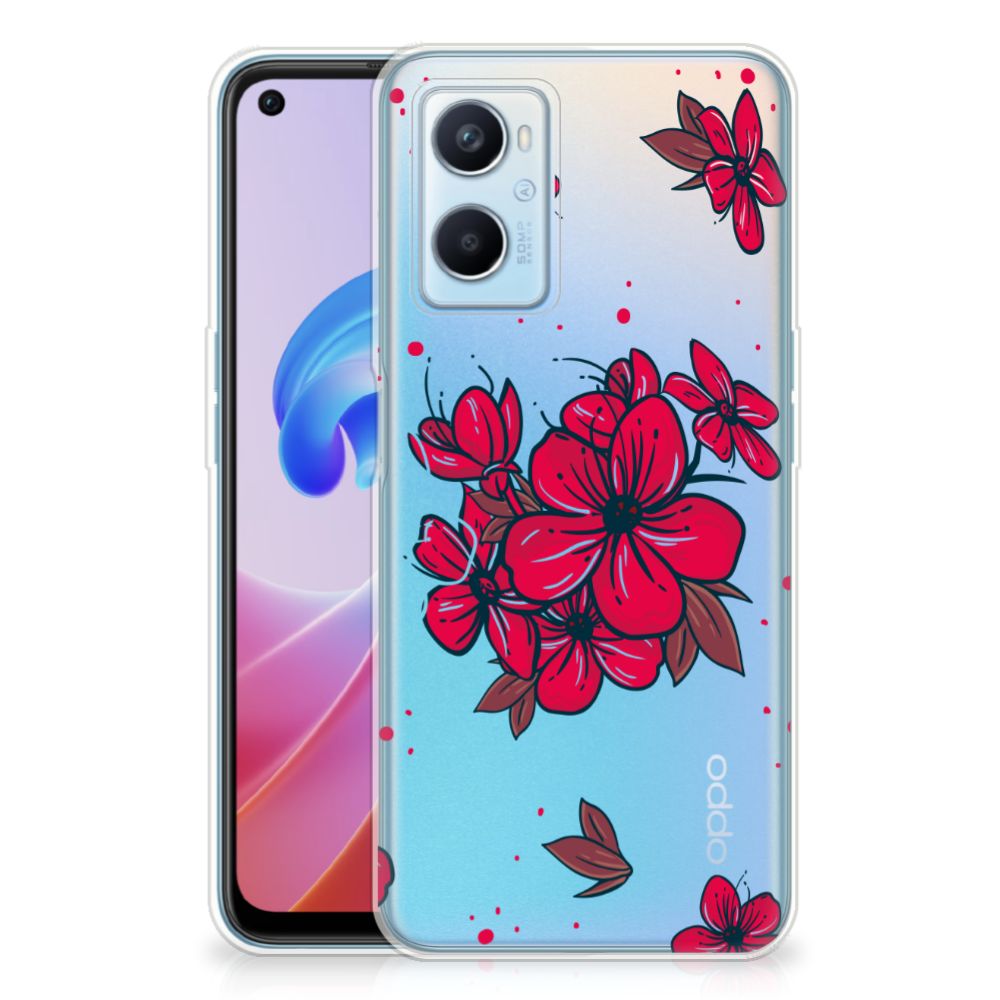 OPPO A96 | OPPO A76 TPU Case Blossom Red