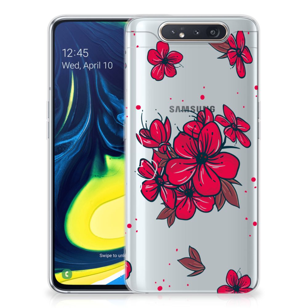 Samsung Galaxy A80 TPU Case Blossom Red