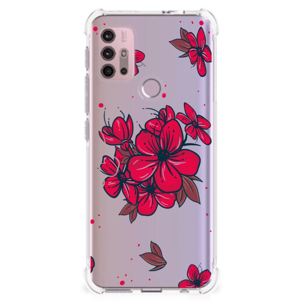 Motorola Moto G30 | G20 | G10 Case Blossom Red