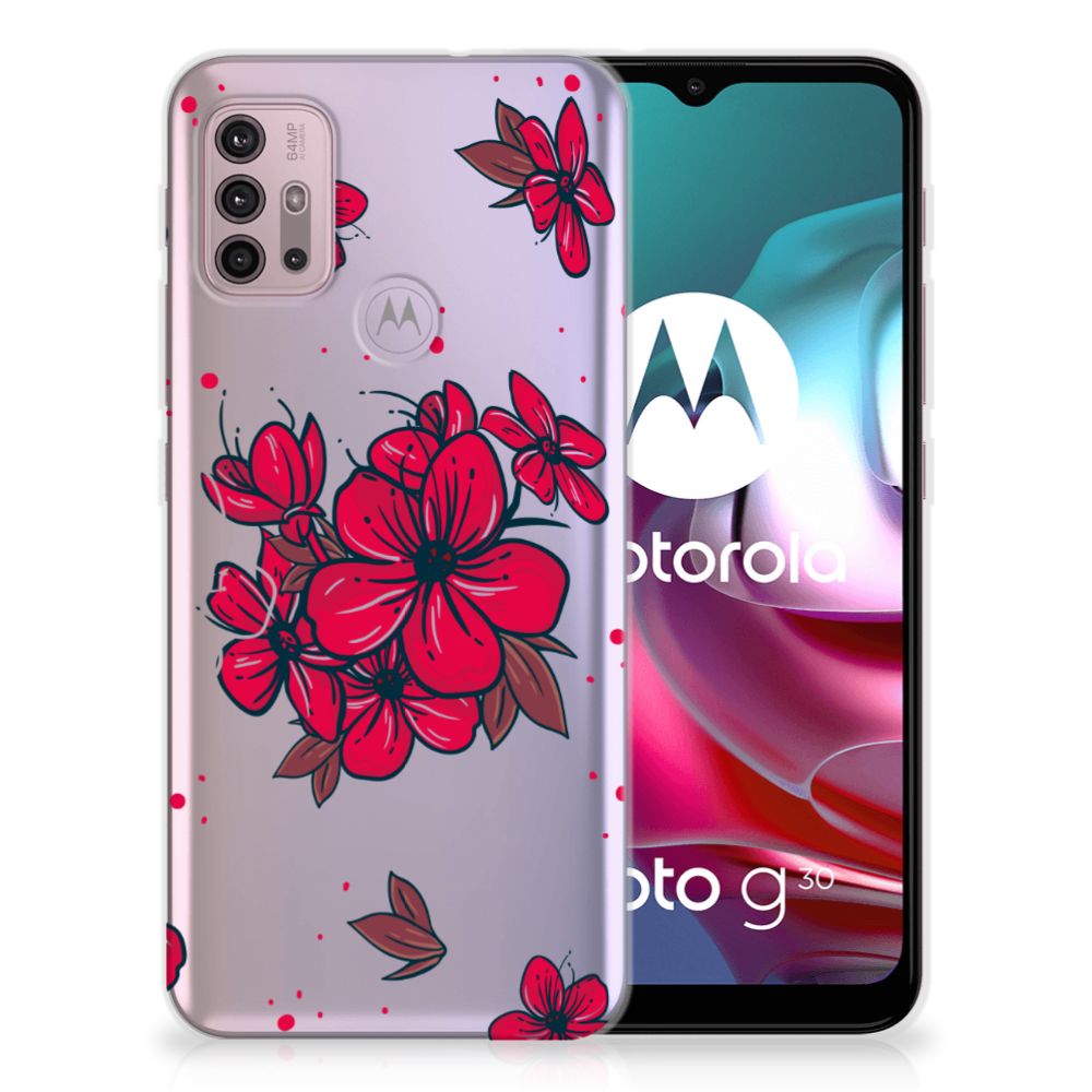 Motorola Moto G30 | G10 TPU Case Blossom Red