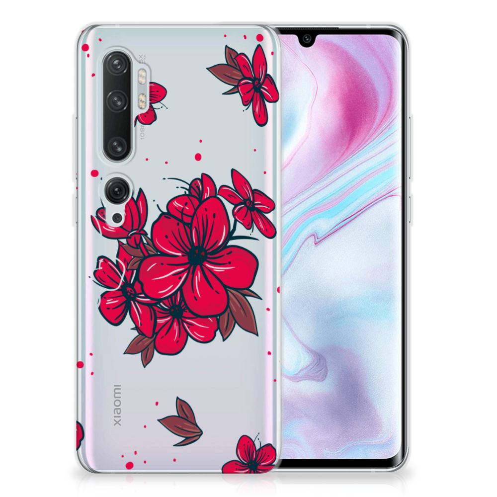 Xiaomi Mi Note 10 Pro TPU Case Blossom Red