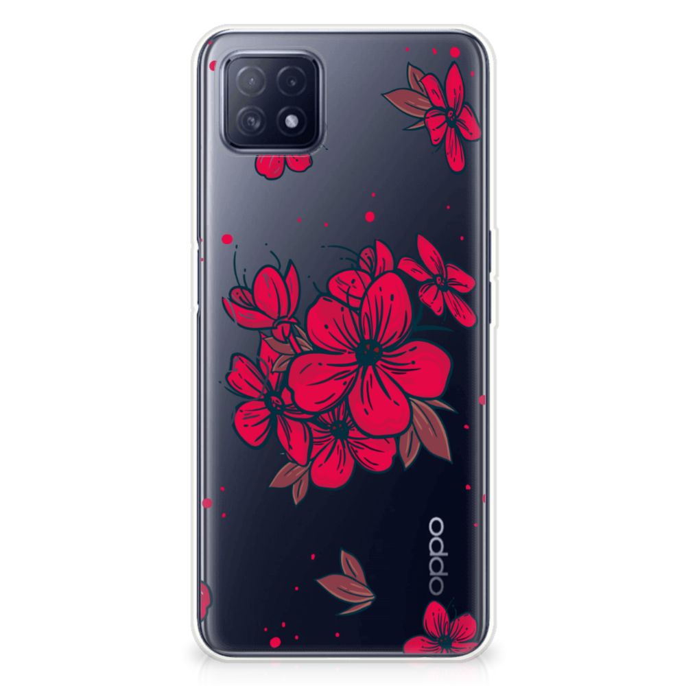 OPPO A53 5G | OPPO A73 5G TPU Case Blossom Red