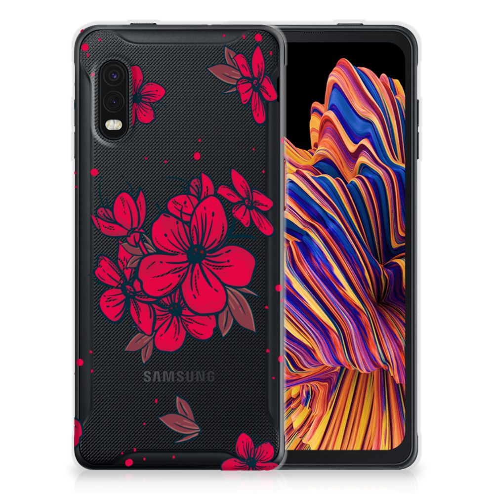 Samsung Xcover Pro TPU Case Blossom Red
