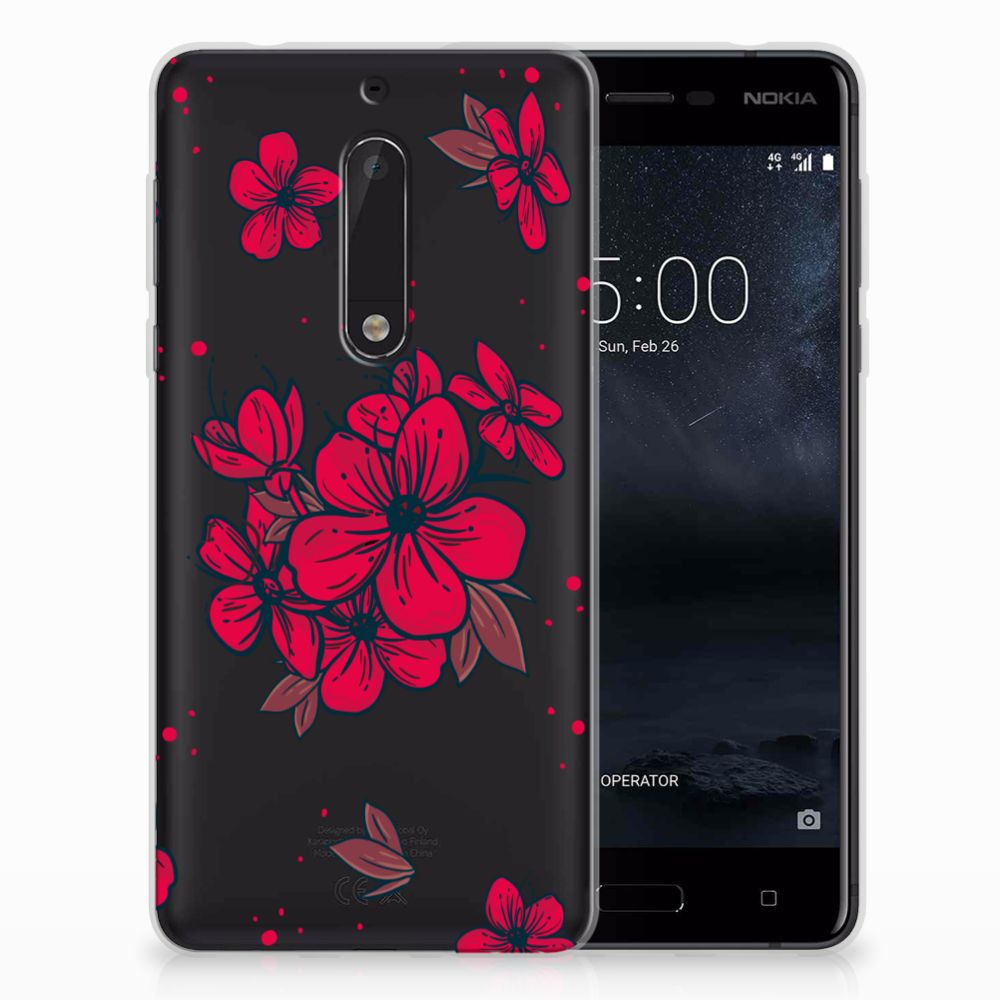 Nokia 5 TPU Case Blossom Red