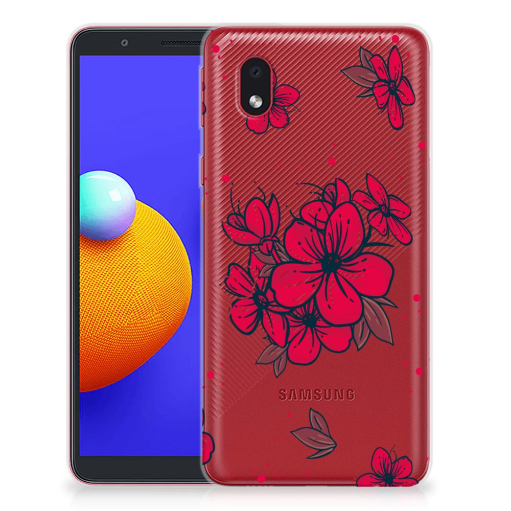 Samsung Galaxy A01 Core TPU Case Blossom Red