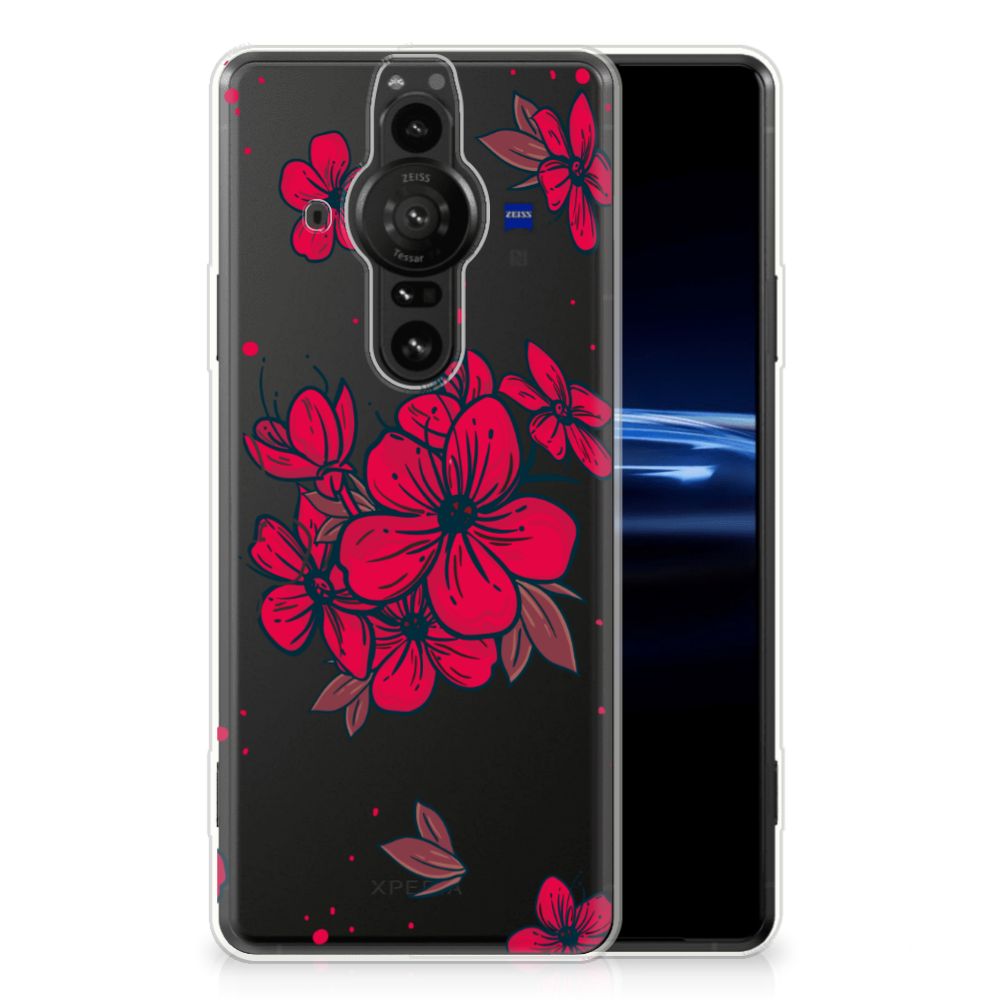 Sony Xperia Pro-I TPU Case Blossom Red