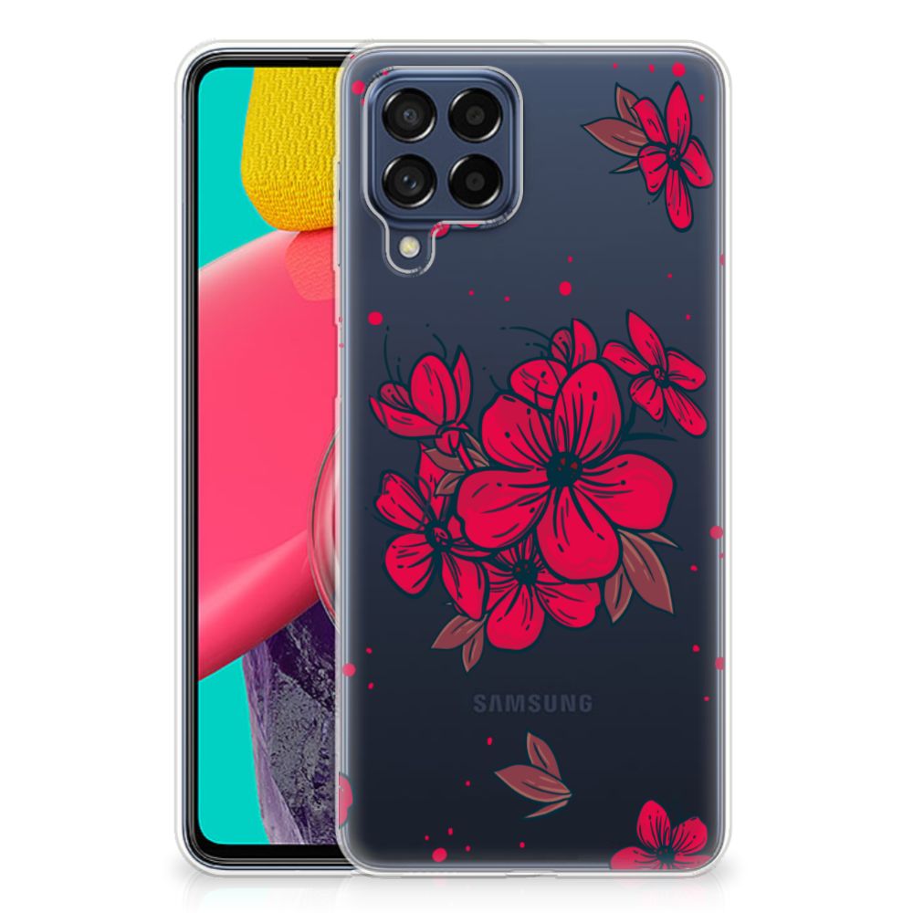 Samsung Galaxy M53 TPU Case Blossom Red