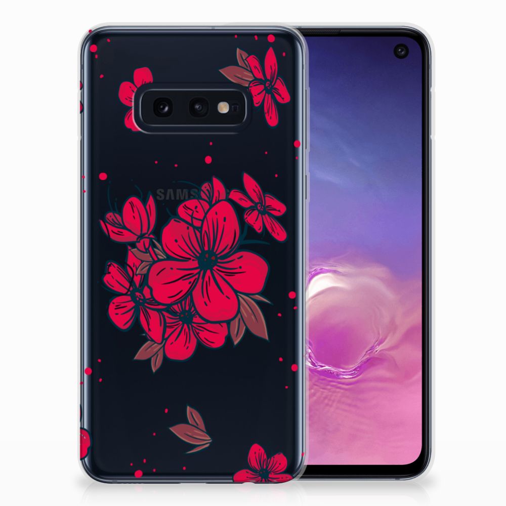 Samsung Galaxy S10e TPU Case Blossom Red