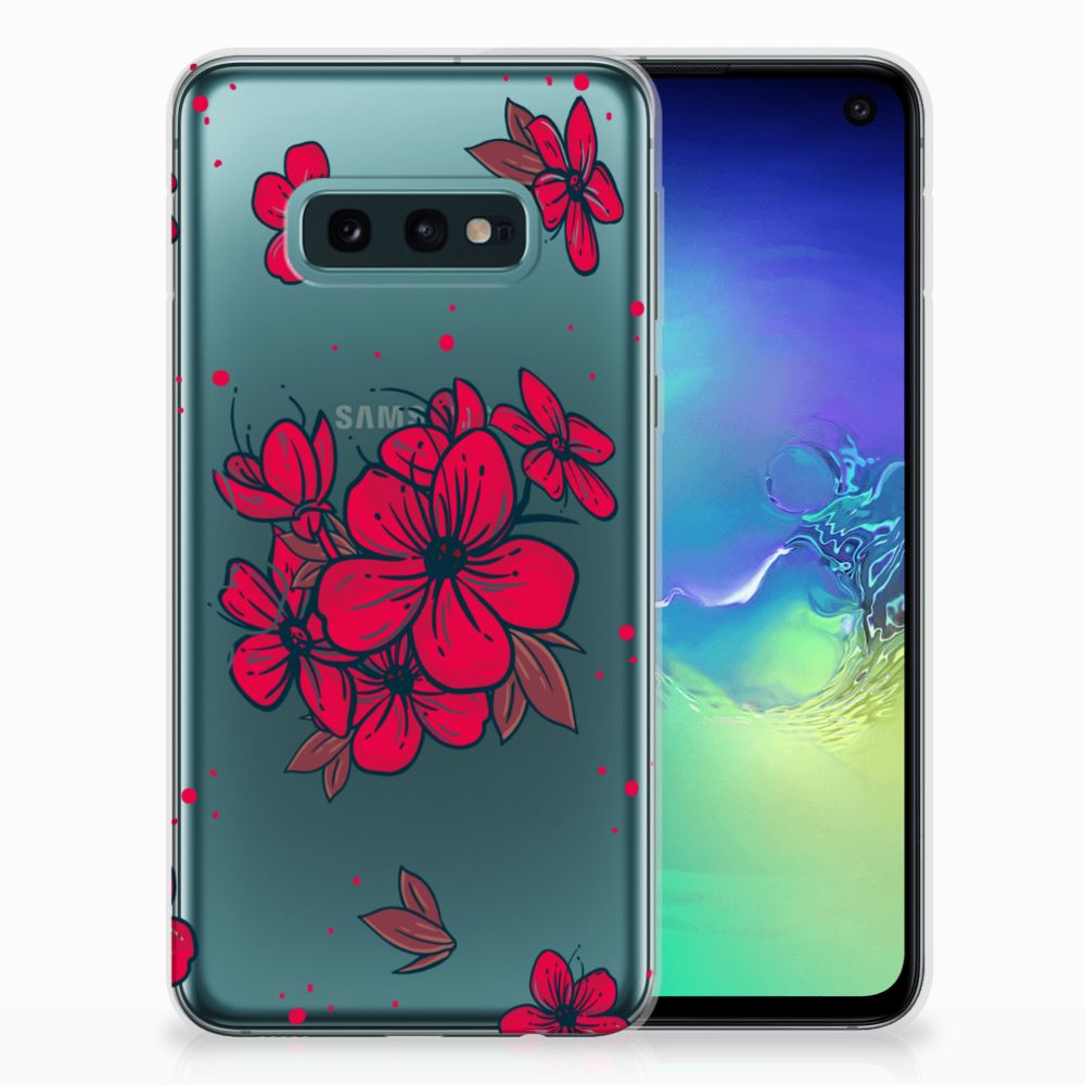 Samsung Galaxy S10e TPU Case Blossom Red