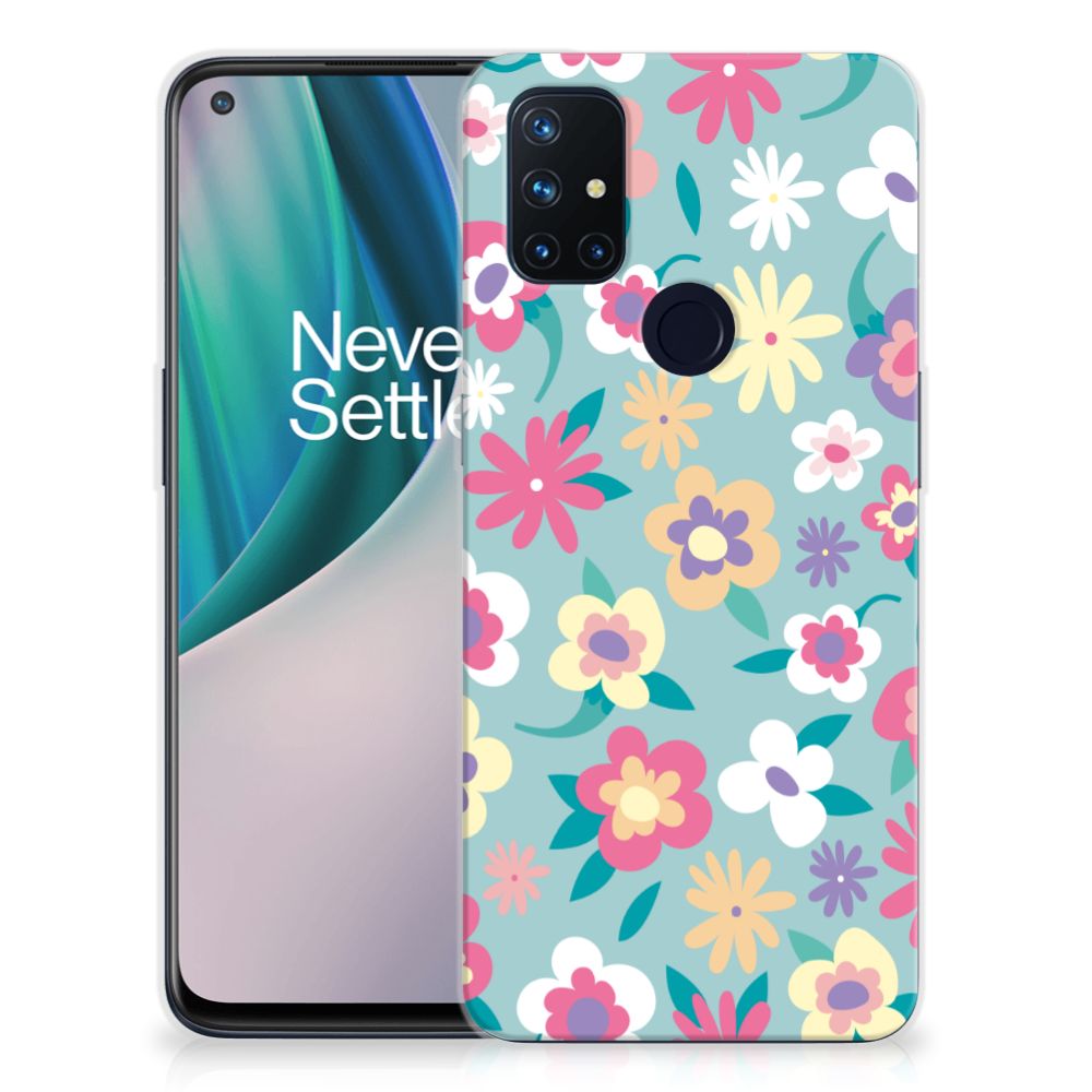 OnePlus Nord N10 5G TPU Case Flower Power