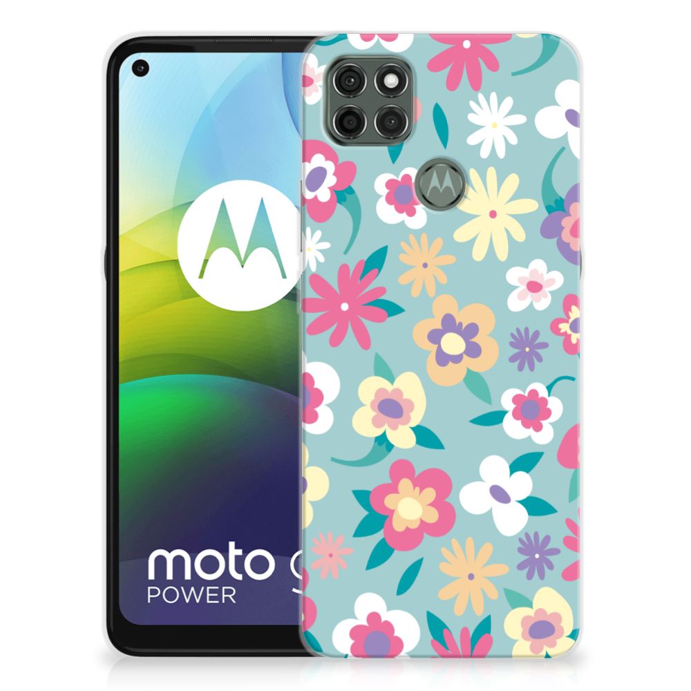 Motorola Moto G9 Power TPU Case Flower Power