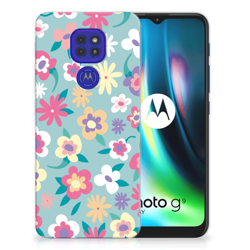 Motorola Moto G9 Play | E7 Plus TPU Case Flower Power